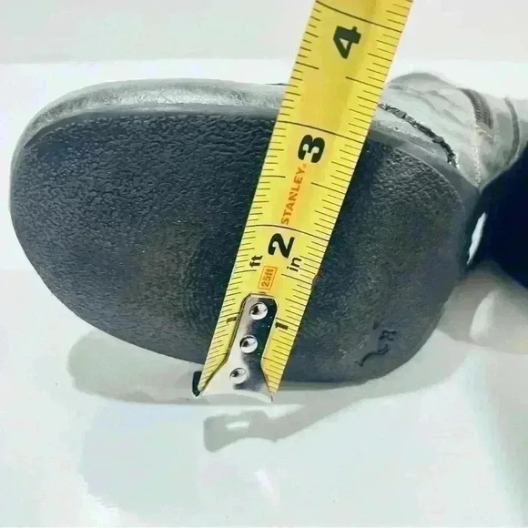 MUSTANG BOOTS GREEN  DISTRESSED LEATHER ROUND SQUARE TOE ANKLE BOOTIE SIZE 41 - Picture 17 of 17